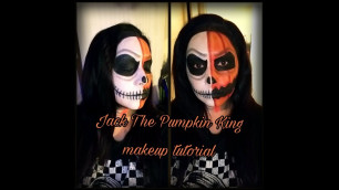 'Jack the pumpkin king | makeup tutorial'