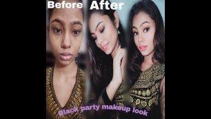Easy party makeup tutorial
