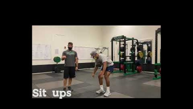 'Tabata Workout 30/30 - Planks, Sit ups, Jumping jacks, Burpees'