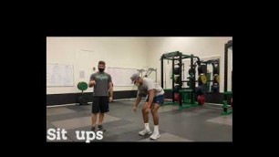 'Tabata Workout 30/30 - Planks, Sit ups, Jumping jacks, Burpees'