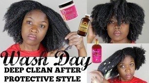 DEEP CLEAN WASH DAY ROUTINE