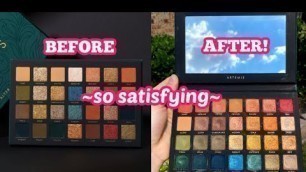 Rearrange My Alter Ego Artemis Palette With Me (Three Tries!)