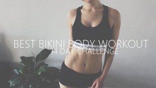 'Best Bikini Body Workout ❤ 14 Day Challenge'