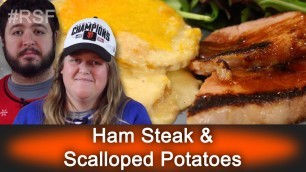 'Ham Steak & Scalloped Potatoes - Ready, Set, Flambé: Fun Size'