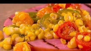 'Michael Symon 5 in 5: Grilled Ham Steak Recipe | The Chew'
