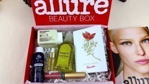 Allure Beauty Box November 2015 Unboxing