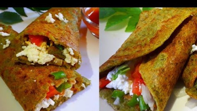 'Oil Free Protein Rich Vegetarian Breakfast|हैल्दी नाश्ते की रेसिपी|weight loss recipe|moonglet.'