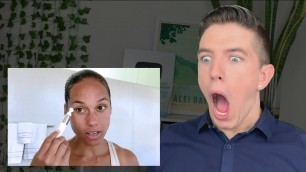 Specialist Reacts to Alicia Key's Skin Care Routine