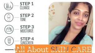 'What is SKIN CARE?5 Basic Steps to achieve Healthy and Glowing Skin |Gayathri Nagaraj|Thoughtsoflife'