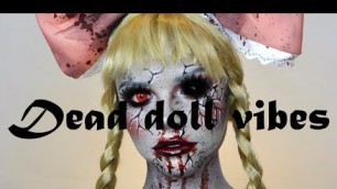 'Dead Doll Makeup | Halloween Inspo'