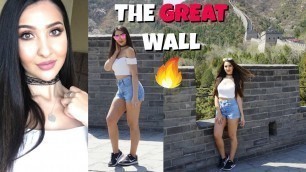 'BEAUTY BLOGGER CLIMBS THE GREAT WALL OF CHINA || VLOG'
