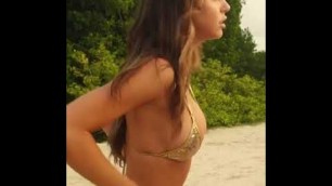 Alexis Ren on the Beach 