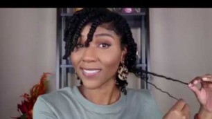 Create the Best Twist Out using Alodia's Twist and Braid Out Kit!