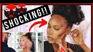 BLACK GIRL Tries Following a Scott Barnes & Tati Makeup Tutorial And Gets SHOCKING Results