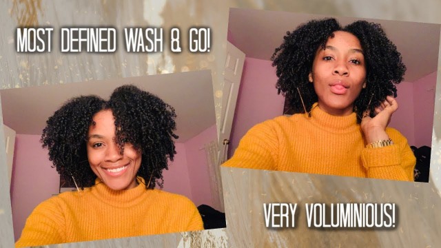 'MY BEST WASH & GO COMBO EVER!!! Type 3 Hair Defined | Eden Body Works Hair Products'