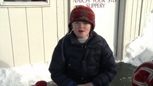 Colton Clement hits the ice in support of Adirondack Health/Mountain Lake Moves initiative!
