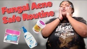 My Nighttime Skincare Routine| FUNGAL ACNE SAFE