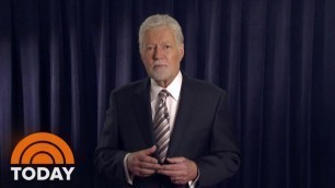 Alex Trebek Gives Update On His Cancer Battle | TODAY