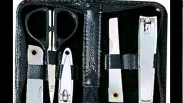 'Personalized Mens & Ladies Manicure Kits & Manicure Sets for Groomsmen Gifts'