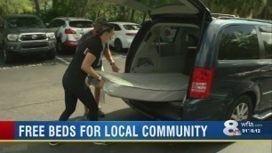 Tampa Bay families receive free beds thanks to donation from AdventHealth