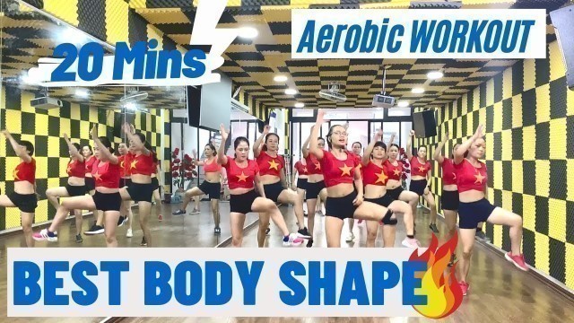 Weight Loss 6-8 Kg in 30 Days l Aerobic Workout Everyday for The Best Body Shape |OANH HEIDI