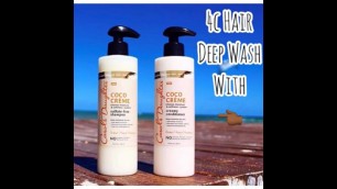'Carols Daughter CoCo Creme Wash and Go on 4C Hair REVIEW'