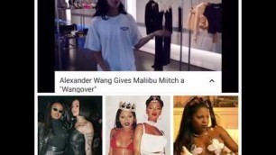 Alexander Wang & Maliibu Miitch recreate Foxy Brown as “Baby Fox”