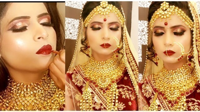 #Indianbridal #makeup with #airbrush makeup tutorial