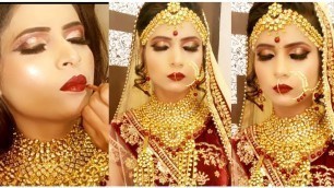 #Indianbridal #makeup with #airbrush makeup tutorial