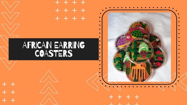 African Home Decor TV | Season 1: African Earring Coasters