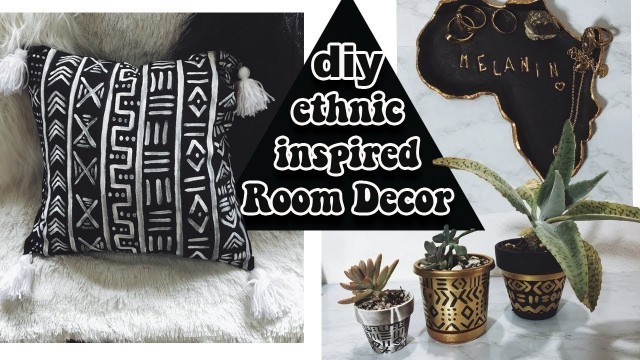 DIY Ethnic Inspired Room Decor | Black History Month