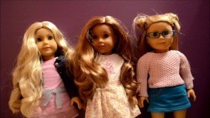 how to care for your American Girl doll's hair! (AG doll maintenance)