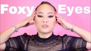 'HOW TO DO FOXY EYE MAKEUP + QUICK AND EASY EYEBROW l BACK TO BASIC PART 3'
