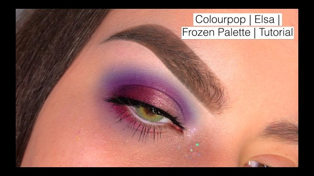 'A Simple Blend | Colourpop Frozen 2 Elsa | Tutorial'