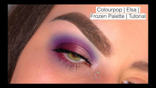 'A Simple Blend | Colourpop Frozen 2 Elsa | Tutorial'