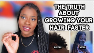 The Truth About How To Grow Natural Hair Faster | African American Hair