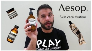Aesop Skincare Routine