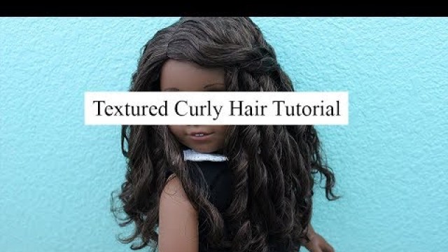 Textured Curly Hair Tutorial [Gabriela, JLY 44, Cecile] ll ilovesabie
