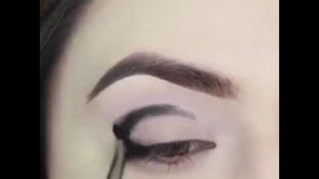 Black corner Glam makeup tutorial ❤