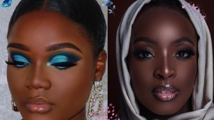 Trendy makeup tutorial for black teens 