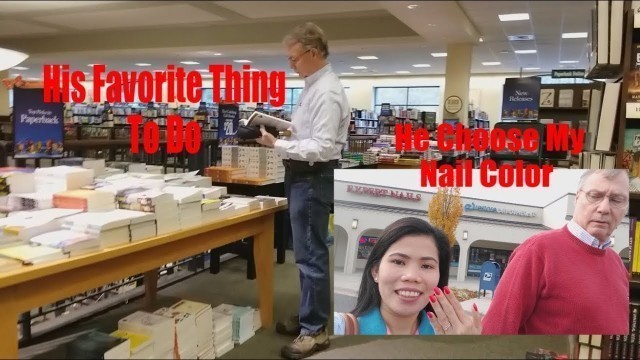 American Filipina Life In America My Husband Took me To Nail Salon + His Favorite Thing to Do