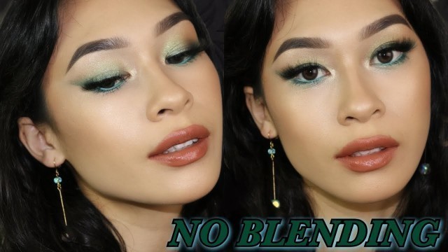 NO BLENDING + Wearable Green Smokey Eye | Alter Ego Day 6: Goddess