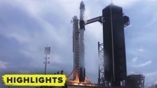 Watch SpaceX Falcon 9 and Dragon rocket launch