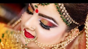 HD BRIDAL AIRBRUSH MAKEUP | Prabha Makeover