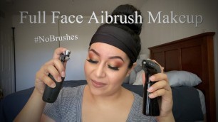 Airbrush Makeup A touch of Glam in 30 min (NoEdit) Tip& Tricks