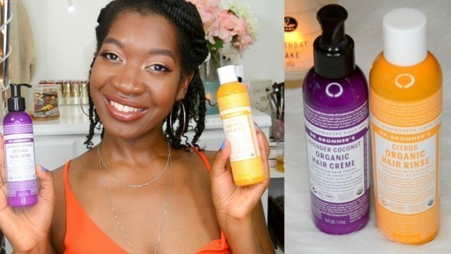 Dr Bronner's Hair Product Review - Moisturize Dry Natural Hair, How To Clarify Natural Hair, 4c Hair
