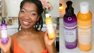 Dr Bronner's Hair Product Review - Moisturize Dry Natural Hair, How To Clarify Natural Hair, 4c Hair
