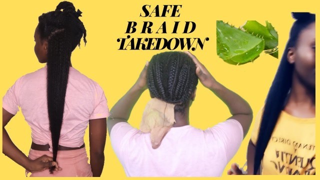 1 1/2 MONTH DOOKIE BRAIDS!!! // My Natural Hair WASH DAY ROUTINE After Protective style |Type 4 Hair