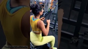 'Model Era Dubey Gym Workout | Models Workout #Shorts Videos | Mixxmedia'