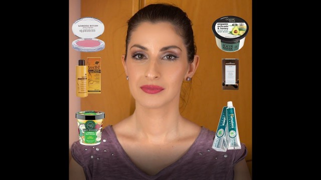 'Αγαπημένα φυτικά καλλυντικά ||Dimitra\'s beauty channel'